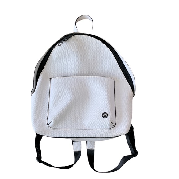 lululemon white backpack